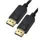 Мультимедійний кабель DisplayPort to DisplayPort, 1.8 м, чорний