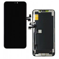 Дисплей для Apple iPhone 11 Pro Max, черный, с рамкой, High Quality, (AMOLED), ZY-VIVID OEM soft