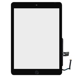 Тачскрин Apple iPad 9.7 New 2018, з кнопкою HOME, чорний, High qualiti