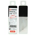 Комплект лез трапецієподібних 60*19 мм, 10 шт. Intertool