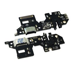 Шлейф для Realme 9 Pro, коннектора зарядки, коннектора гарнитуры, с компонентами, с микрофоном, High Quality, (плата зарядки)