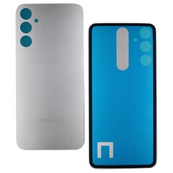 Задняя панель корпуса Samsung A245 Galaxy A24, срібляста