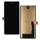 Дисплей для Google Pixel 6 Pro, чорний, без сканера, без рамки, China Quality, (TFT)