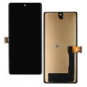 Дисплей для Google Pixel 6 Pro, чорний, без сканера, без рамки, China Quality, (TFT)