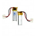 Акумулятор 400930, 30 мм, 9 мм, 4,0 мм, Li-ion, 3,7 B, 70mAh, з контролером
