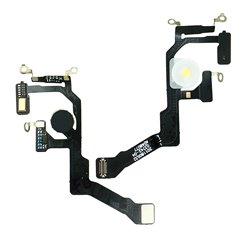 Шлейф для Apple iPhone 14 Pro, c вспышкой и микрофоном, China quality