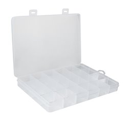 Касетниця - органайзер для зберігання дрібниць на 24 секцій 195х130х36 мм