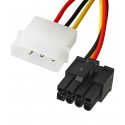Кабель для видеокарт (8pin- PCI-E (Molex)), 15см
