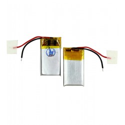 Акумулятор 401324, 24 мм, 13 мм, 4,0 мм, Li-ion, 3,7 B, 60mAh, з контролером