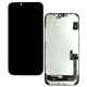 Дисплей для Apple iPhone 14 Plus, черный, с рамкой, оригинал (переклеенное стекло)