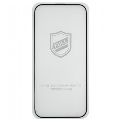 Захисне скло для Apple iPhone Air, Full Glue, 2.5D, чорне, Люкс