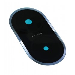 Скло камери для Xiaomi Redmi A5 4G, сріблястий, з рамкою