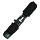 Ремінець для годинника універсальний Paracord, 24мм, чорний