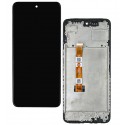 Дисплей для Oppo K12x, чорний, з рамкою, High Quality
