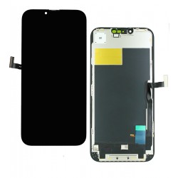 Дисплей для Apple iPhone 13 Pro Max, чорний, з рамкою, China Quality, (TFT), GXYK