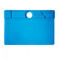 Килимок монтажний Mechanic V76, антистатичний, силіконовий, 380 мм × 260 мм, з осередками