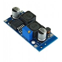 DC/DC Преобразователь напряжения повышающий- понижающий, Vin:3,8-32V, Vout:1,25-35V, Iout:4A, на XL6009 (2 дросселя SMD 470 uH 470), DSN6000AUD