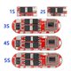 BMS Контроллер заряда-разряда 5-х Li-Ion QS-B405ANL-25A BMS 5S, 21В 25А