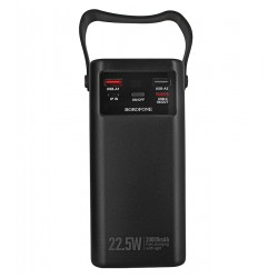 Power bank Borofone BJ65, 30000 mAh, 22.5W+PD20W, черный