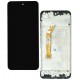 Дисплей для Realme C71, чёрный, с сенсорным экраном (дисплейный модуль), с рамкой, European версия, High quality