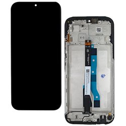 Дисплей для Xiaomi Poco C85, Redmi 15C 4G, чёрный, с рамкой, High Quality, 169mm, EU Version, (Box)