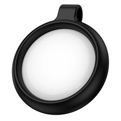 Умный Брелок Hoco E100 Tiger Anti-Lost, белый, по принципу AirTag, с чехлом