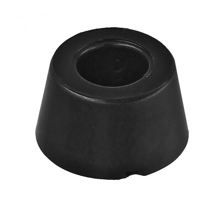 Резиновая ножка под винт для корпуса, черная d=15мм, h=10.0мм