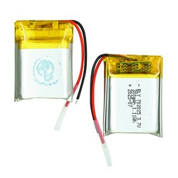 Аккумулятор универсальный, 25 мм, 20 мм, 7 мм, Li-ion, 3,7 В, 300 мАч 702025P