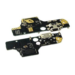 Шлейф для Nokia 2.3, коннектора зарядки, с микрофоном, (плата зарядки), Original (PRC)