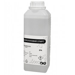 Спирт изопропиловый, абсолютированный 99,9%, 1 л, (химически чистый), тара HDPE
