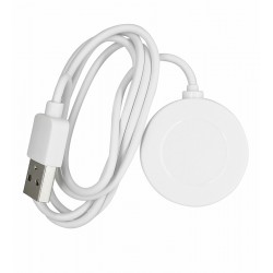 Зарядний кабель для смарт-годинників Hoco Y16, магнітний, білий