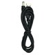 Кабель живлення, чорний, DC, USB тип-A, 5 В / 1 А, d 5.5 мм, d 2.1 мм