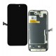 Дисплей для Apple iPhone 14 Pro, черный, с рамкой, High Quality, 120Hz JCID-OLED (без ошибки)