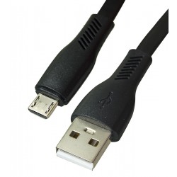 Кабель Micro-USB - USB, Borofone BX85, 1 метр, 2,4А, силиконовый