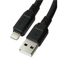 Кабель Lightning - USB, Borofone BX81, 1 метр, 2,4А, силиконовый