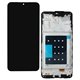 Дисплей для Samsung A175 Galaxy A17 4G, чорний, з рамкою, High Quality, (OLED)