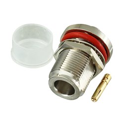 Разъем N-KYB5 female L=21.6mm под кабель RG401