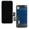 Дисплей iPhone 11, чорний, з тачскріном, з рамкою, High quality