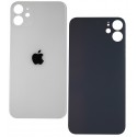 Задняя панель корпуса для Apple iPhone 11, белый, без снятия рамки камеры, Original (PRC), big hole