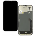 Дисплей для Apple iPhone 15 Pro Max, черный, с сенсорным экраном, с рамкой, High quality, (TFT), GX-IN CELL