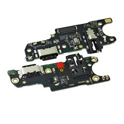 Шлейф для Xiaomi Redmi 15C 4G, Redmi 15C 5G, коннектора зарядки, с компонентами, с микрофоном, orig (PRC), (плата зарядки)