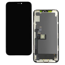Дисплей для Apple iPhone 11 Pro, чёрный, с рамкой, High Quality, DD-OLED