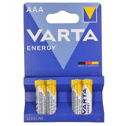 Батарейка VARTA Energy (Alkaline), AAA (LR03), 4 шт