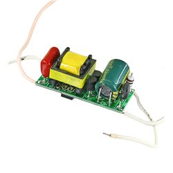 Драйвер лампы, диммируемый, 5 Вт ~ 7 Вт, 300 мА, 85 В ~ 265 В, с гальванической развязкой, без корпуса