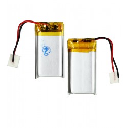 Аккумулятор универсальный, 20 мм, 35 мм, 7 мм, Li-ion, 3,7 В, 450 мАч, для кейсов наушников, смарт часов, MP3 плееров, 702035P