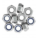 Гайка шестигранна самоконтряща М6, anti-slip hex nut (10 шт.)