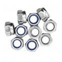 Гайка шестигранна самоконтряща М5, anti-slip hex nut (10 шт.)