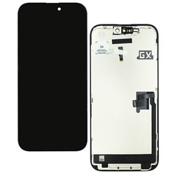 Дисплей для Apple iPhone 16 Pro Max, черный, с сенсорным экраном, с рамкой, High quality, GX-IN CELL