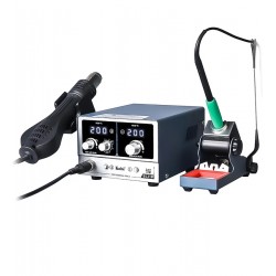 Паяльная станция прецизионная Kaisi 8521P-210, фен 100C - 450C, паяльника стандарта JBC 210, 800W, 200 C - 500 C