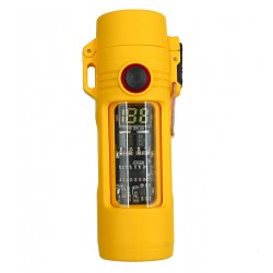 Фонарик Multifunctional D66-COB, Li-Ion аккумулятор, индикация заряда, зажигалка, ЗУ Type-C, Box